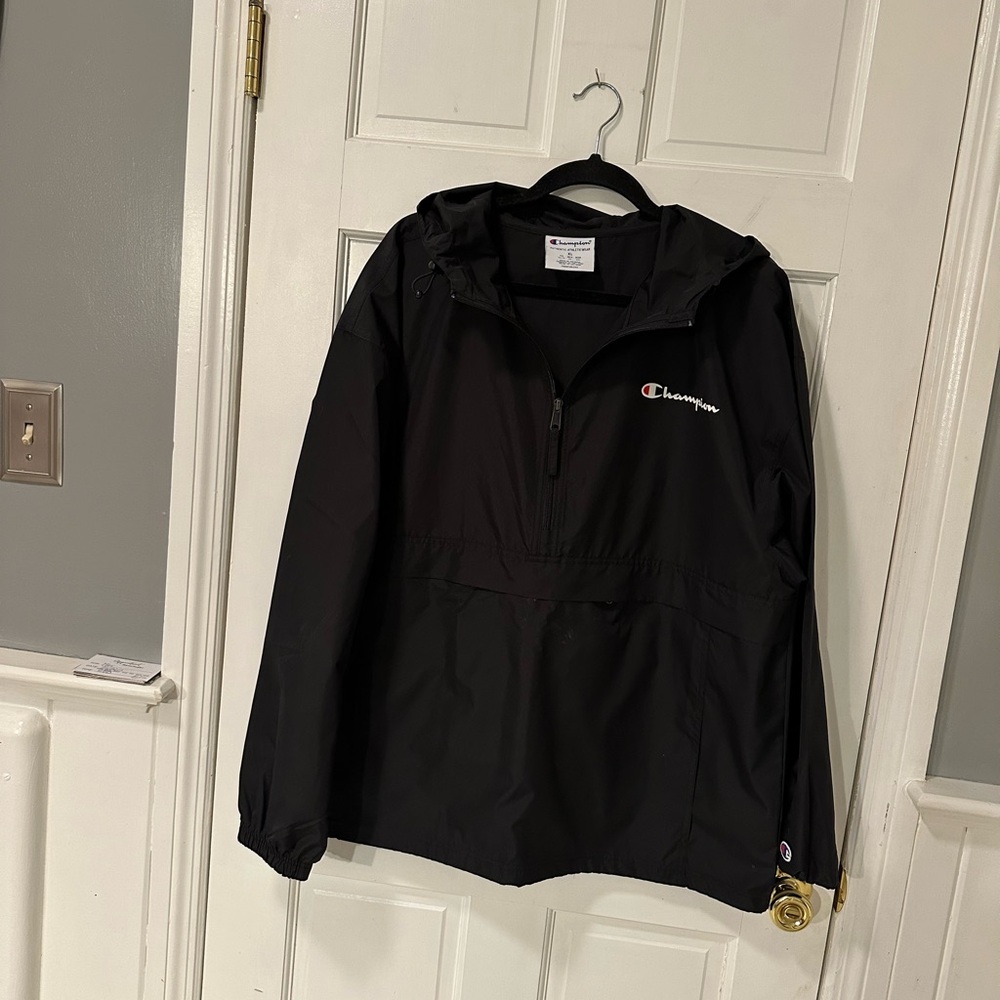 Champion Black Hooded Jacket